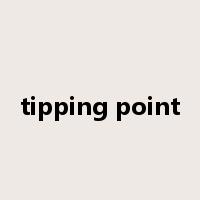 tipping point是什么意思