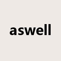aswell是什么意思