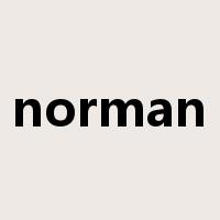 norman是什么意思