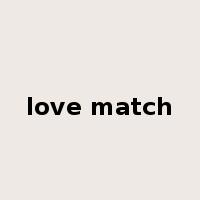 love match是什么意思
