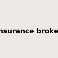 insurance broker是什么意思