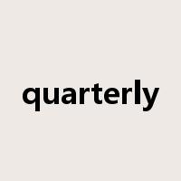quarterly是什么意思