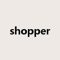 shopper是什么意思