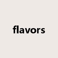 flavors是什么意思