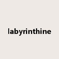 labyrinthine是什么意思