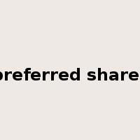 preferred shares是什么意思