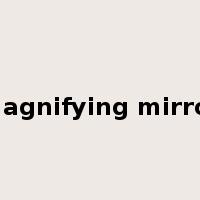 magnifying mirror是什么意思