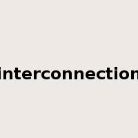 interconnection是什么意思