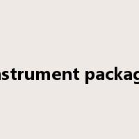 instrument package是什么意思
