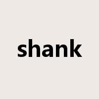 shank是什么意思