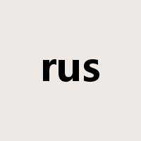 rus是什么意思
