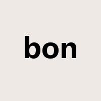 bon是什么意思