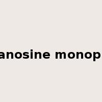 cyclic guanosine monophosphate是什么意思