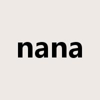 nana是什么意思