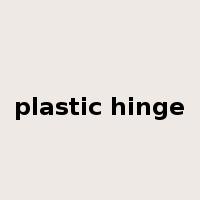 plastic hinge是什么意思