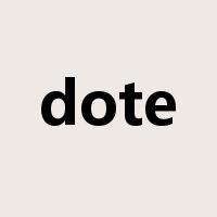 dote是什么意思