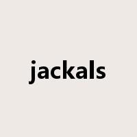 jackals是什么意思
