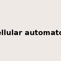 cellular automaton是什么意思