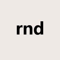 rnd是什么意思