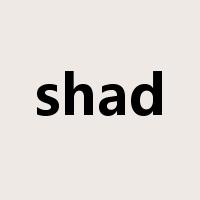 shad是什么意思