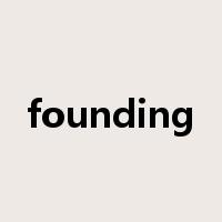 founding是什么意思