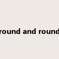 round and round是什么意思