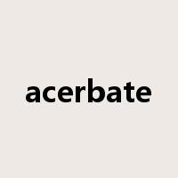 acerbate是什么意思