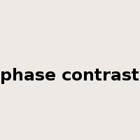 phase contrast是什么意思