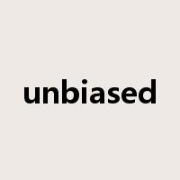 unbiased是什么意思