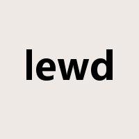 lewd是什么意思