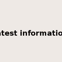 latest information是什么意思