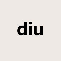 diu是什么意思