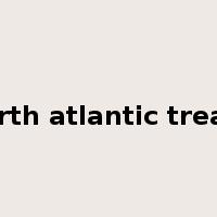 north atlantic treaty是什么意思