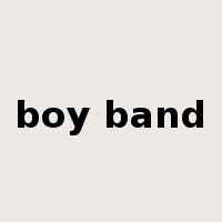 boy band是什么意思