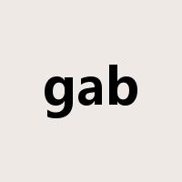 gab是什么意思