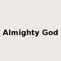 Almighty God是什么意思