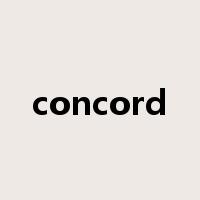 concord是什么意思