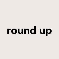 round up是什么意思