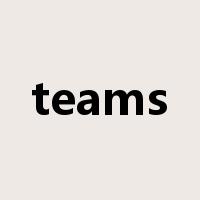 teams是什么意思