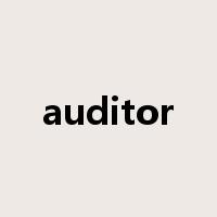 auditor是什么意思