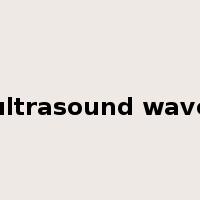 ultrasound wave是什么意思