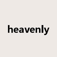 heavenly是什么意思