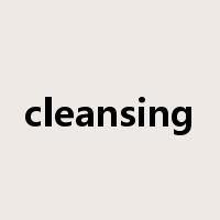 cleansing是什么意思