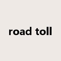road toll是什么意思