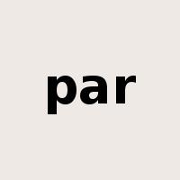 par是什么意思