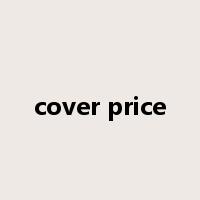 cover price是什么意思