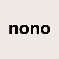 nono是什么意思