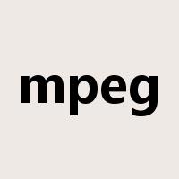 mpeg是什么意思