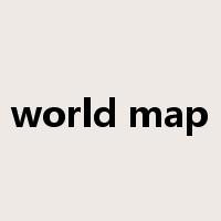 world map是什么意思