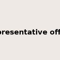 representative office是什么意思